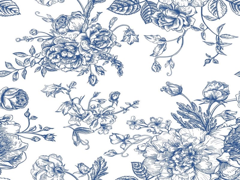 Fototapeta Herrliche blaue Blüten