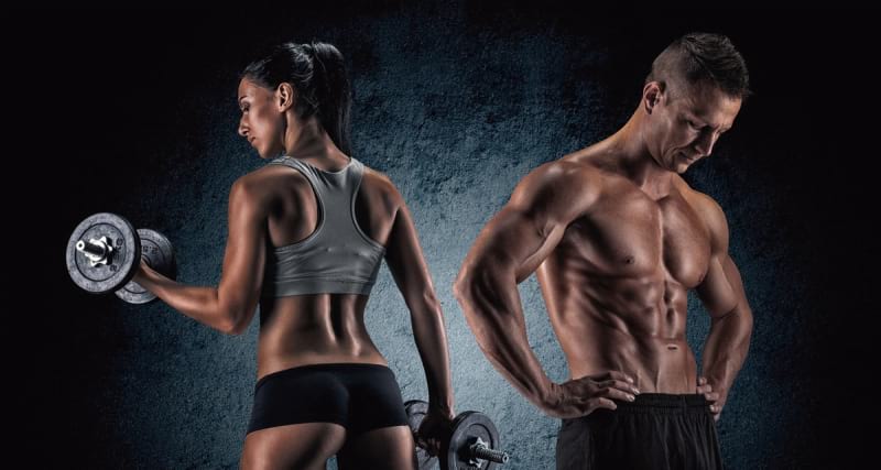 Fototapeta Fitnessstudio