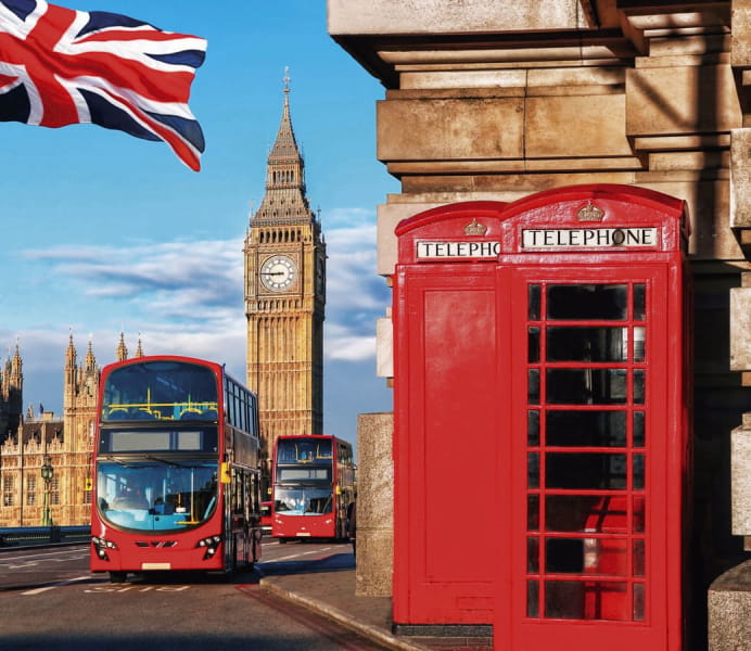 Fototapeta Die Hauptstadt von Großbritannien