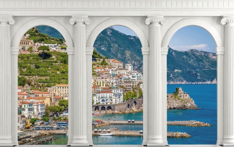 Fototapeta Arcade in Italien