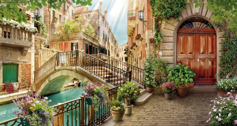 Fototapeta Venezianische Brücke
