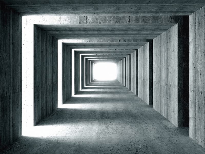 Fototapeta Betontunnel