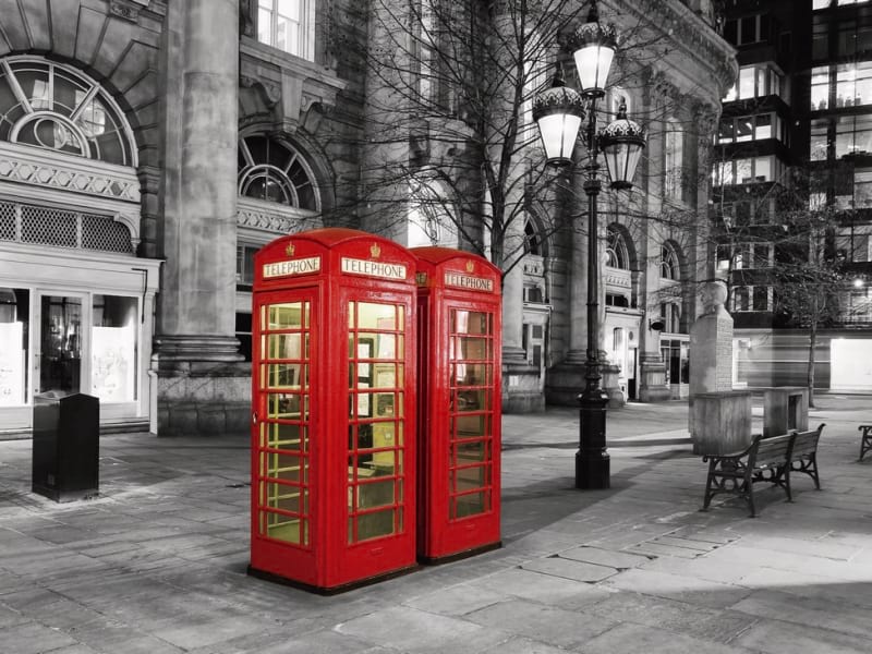Fototapeta Londoner Straße