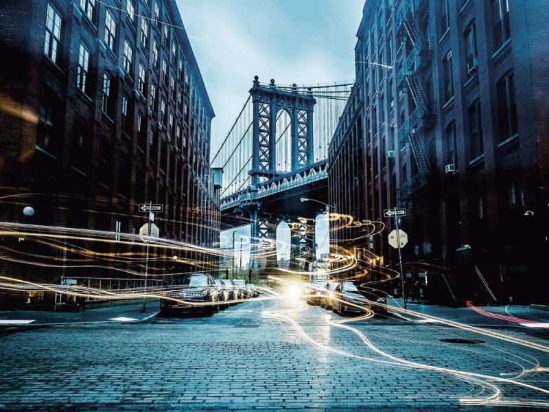 Fototapeta Verkehr in New York