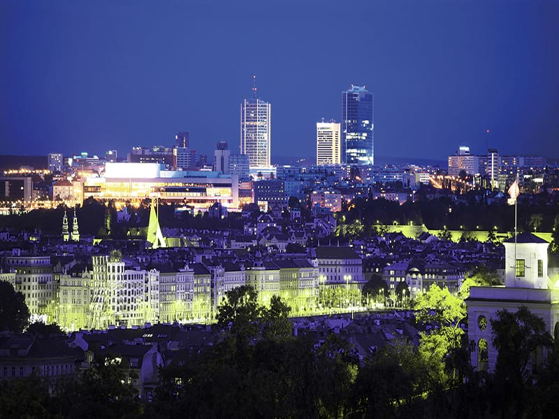 Fototapeta Nacht Prag