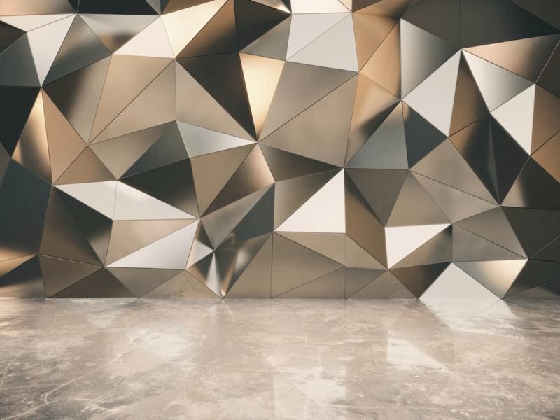Fototapeta Polygonwand