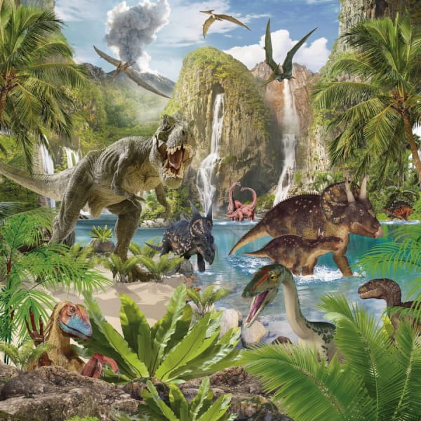 Fototapeta Dinosaurier-Königreich