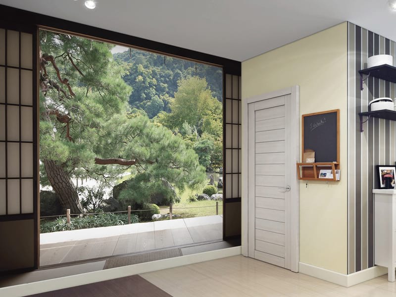 Fototapeta Gartenaussicht we wnętrzu przedpokoju
