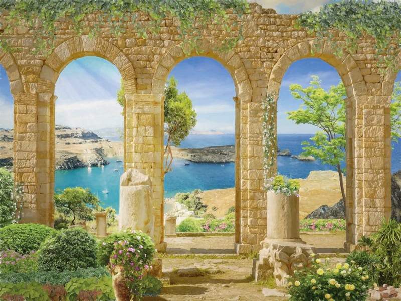 Fototapeta Arcade am Meer