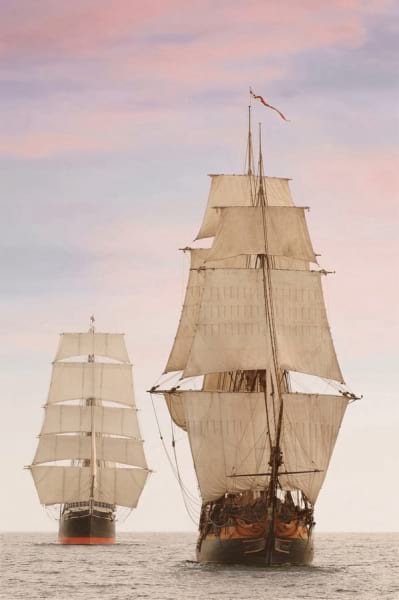 Fototapeta Große Segelschiffe