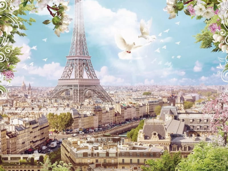 Fototapeta Frühling in Paris