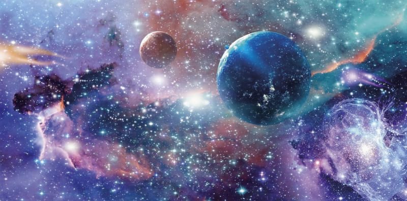 Fototapeta Weltraumuniversum