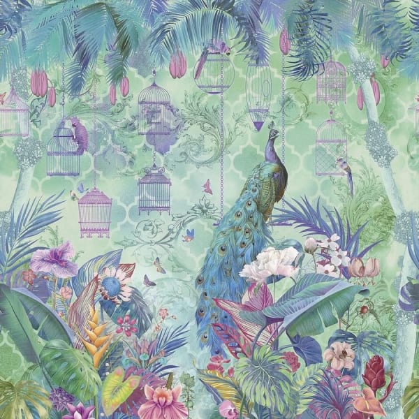 Fototapeta Pfau in den Tropen