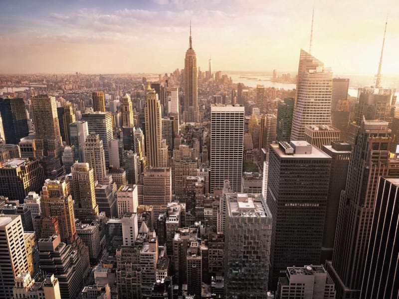 Fototapeta Panorama von New York