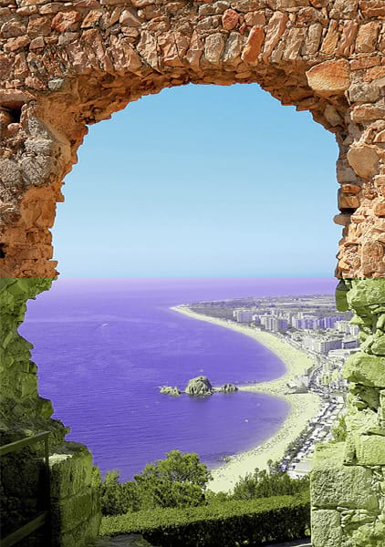 Fototapeta Spanien Blanes