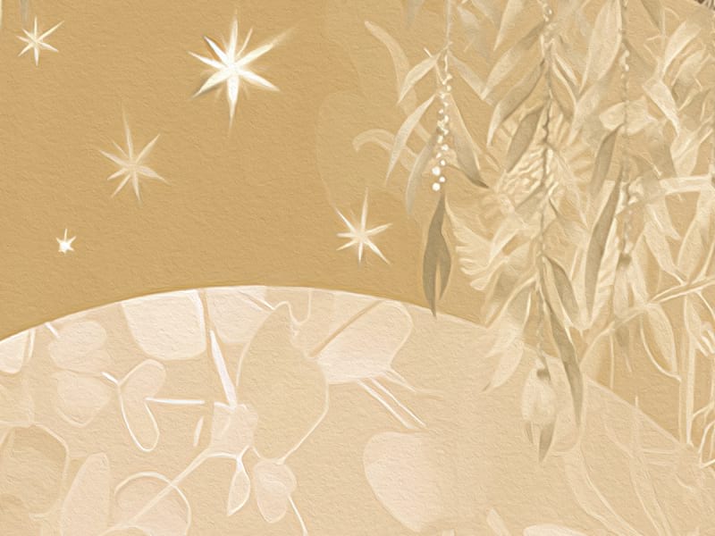 Fototapeta Pfauen im goldenen Wald fragment # 1