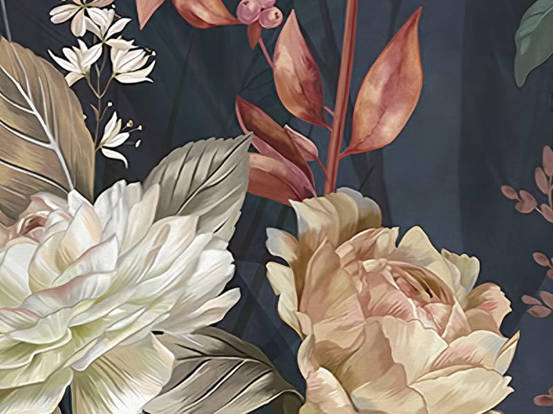 Fototapeta Märchenhafte Blumen fragment #2