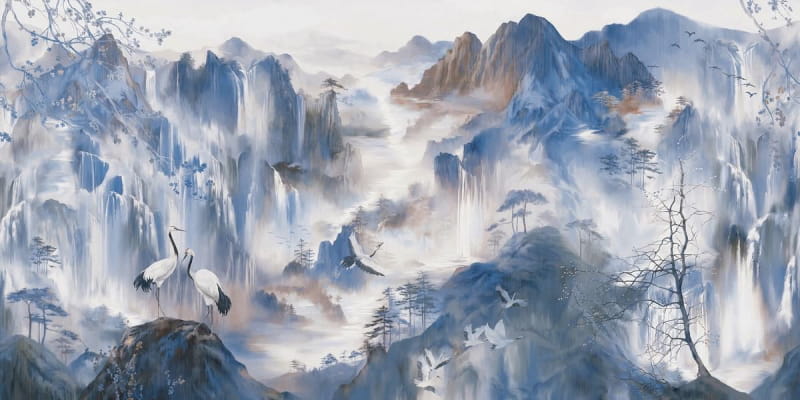 Fototapeta Malerische Berglandschaft
