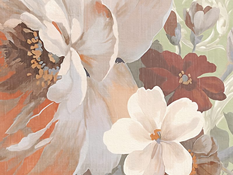 Fototapeta Zusammensetzung von Frühlingsblumen fragment # 1