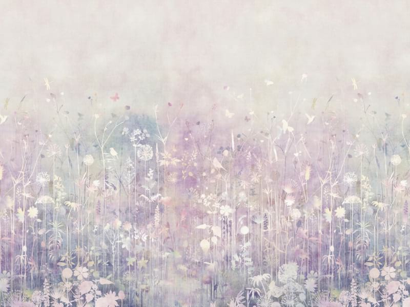 Fototapeta Blumenfeld Aquarell