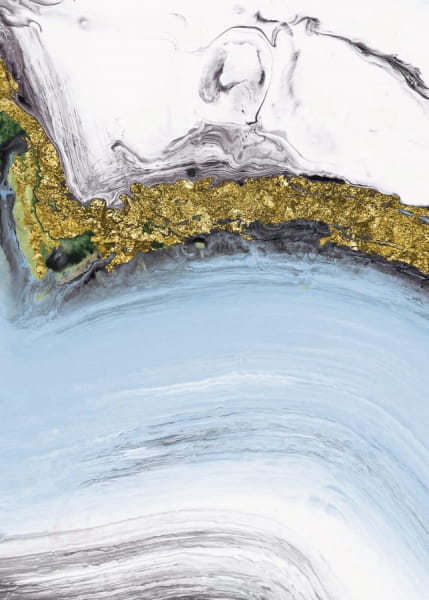 Fototapeta Marmor in Gold