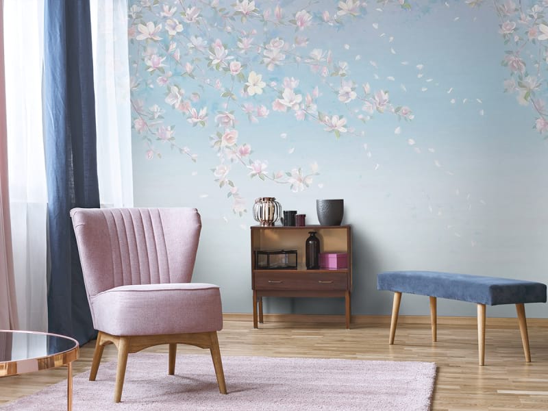 Fototapeta Frühe Blüte we wnętrzu salonu