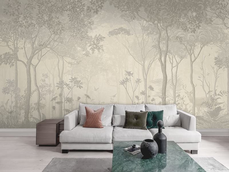 Fototapeta Stiller Wald we wnętrzu salonu