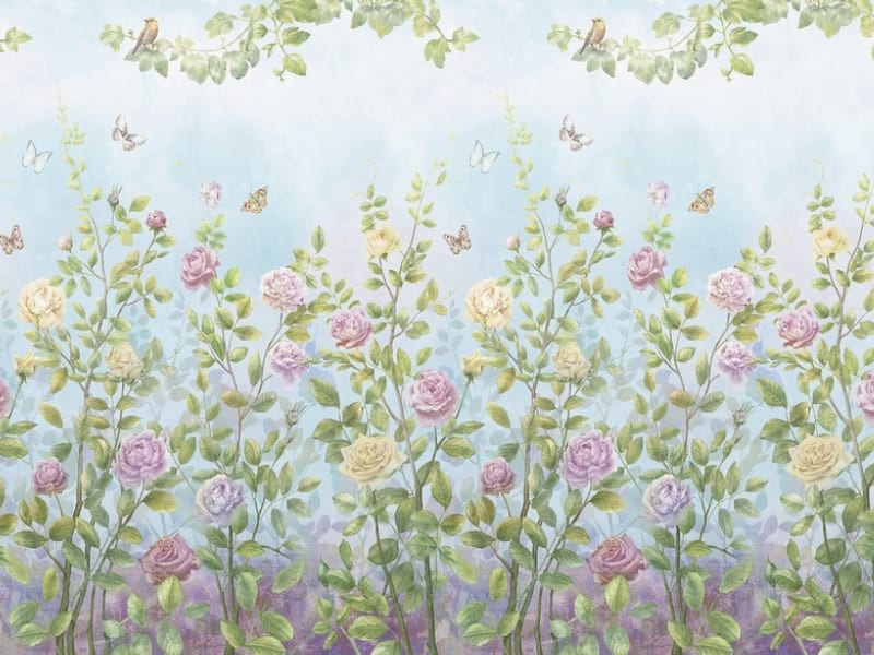 Fototapeta Rosen im Sommergarten