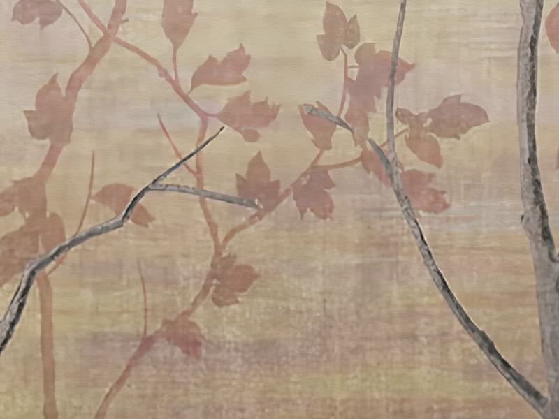 Fototapeta Vögel auf den Zweigen fragment #2