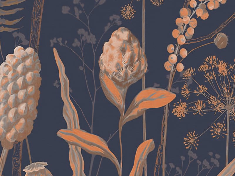 Fototapeta Bescheidene Wildblumen fragment # 1