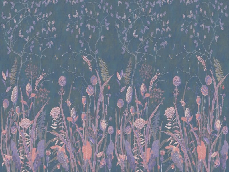 Fototapeta Wildblumen im Morgengrauen