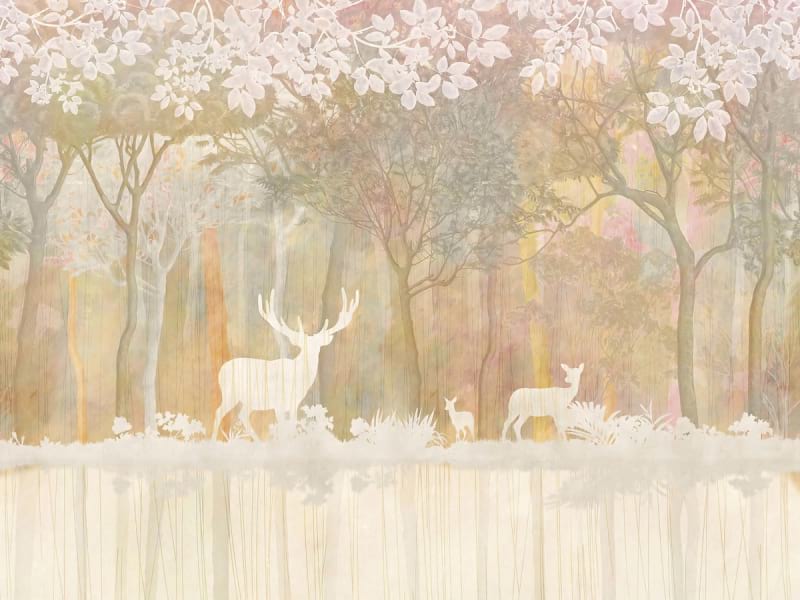 Fototapeta Malerischer Herbstwald