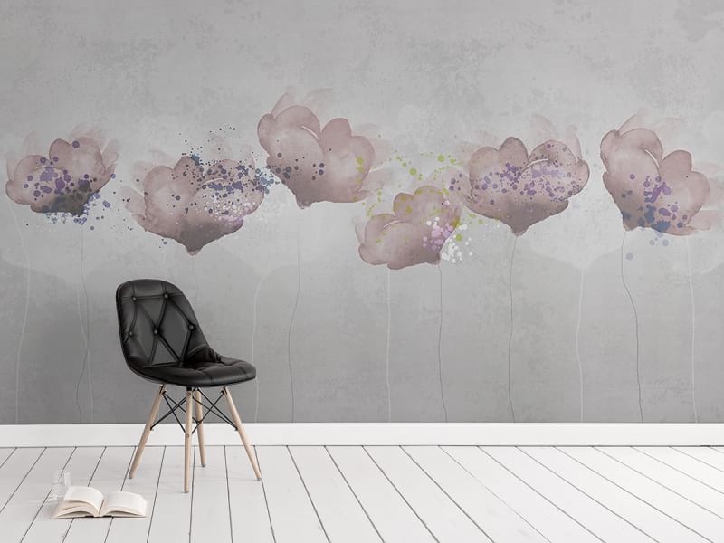 Fototapeta Blassrosa Blüten we wnętrzu przedpokoju