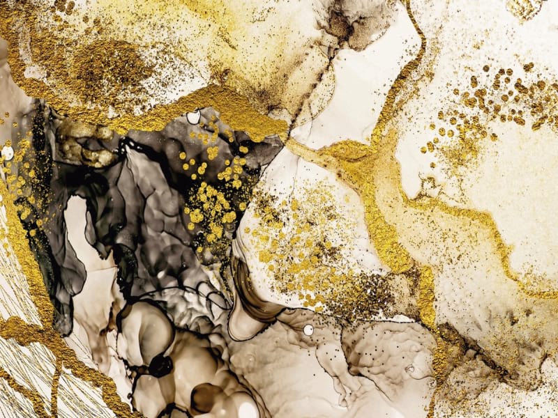 Fototapeta Goldener Pollen