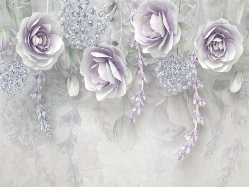 Fototapeta Zarte Blumen 3D