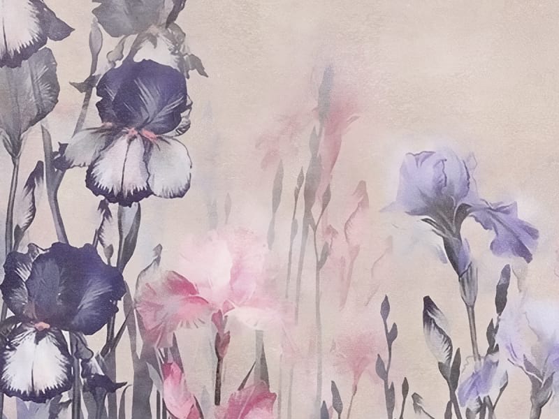 Fototapeta Blühende kleine Blumen fragment # 1
