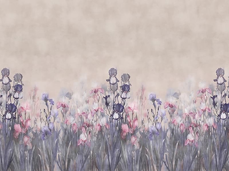 Fototapeta Blühende kleine Blumen
