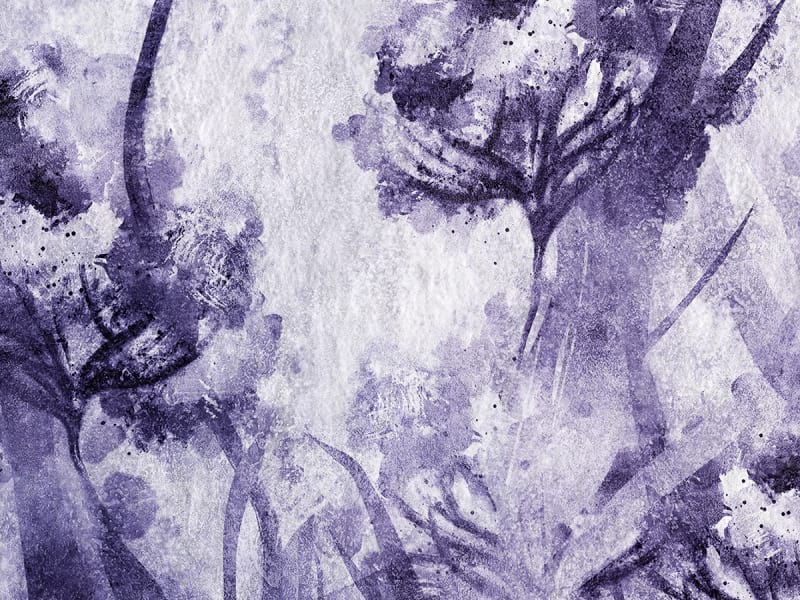 Fototapeta Lila Wildblumen fragment # 1