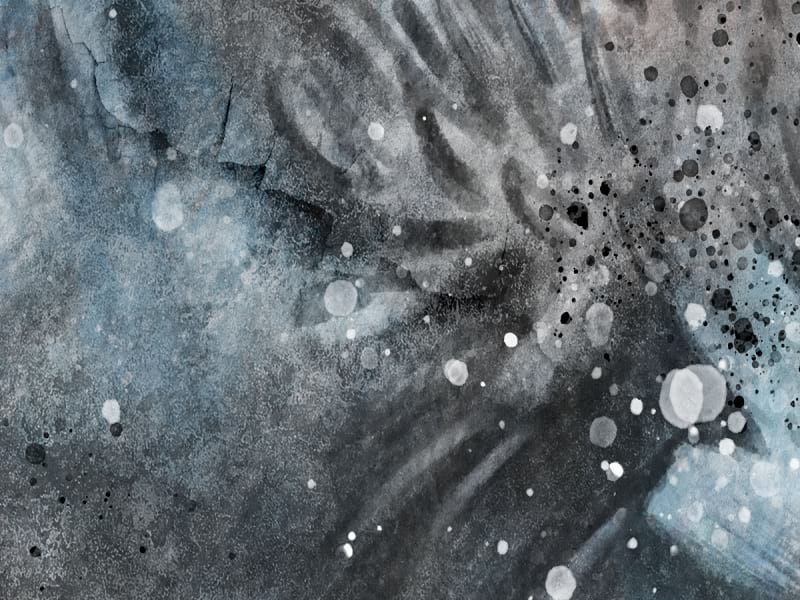 Fototapeta Aquarellblumen fragment # 1