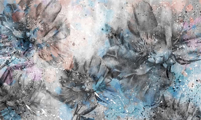 Fototapeta Aquarellblumen