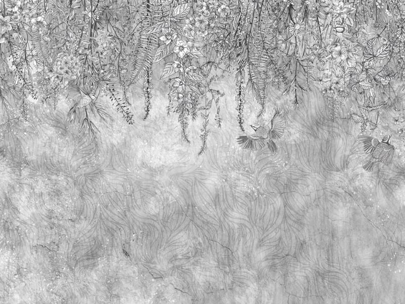 Fototapeta Steinblumen von oben
