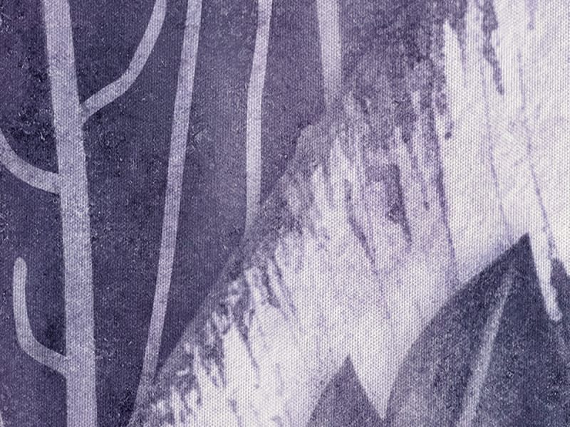 Fototapeta Lila tropische Blätter fragment # 1