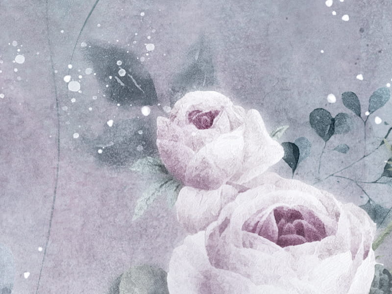 Fototapeta Blumenzartheit fragment # 1