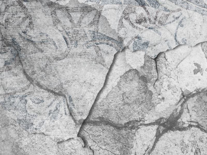 Fototapeta Risse in einer alten Mauer fragment #2