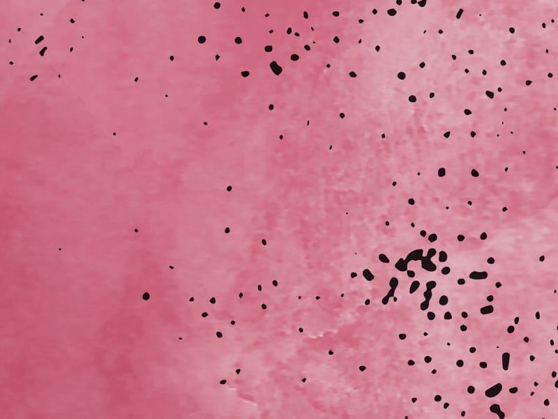 Fototapeta Rotes Granat-Aquarell fragment #2