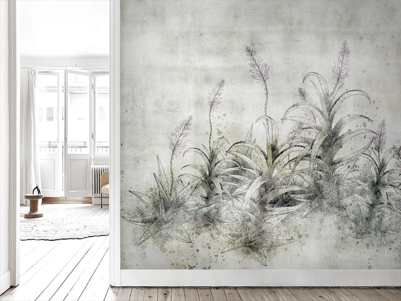 Fototapeta Agavenblüte we wnętrzu przedpokoju