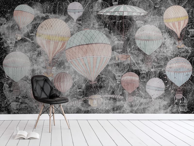 Fototapeta Heißluftballons we wnętrzu przedpokoju