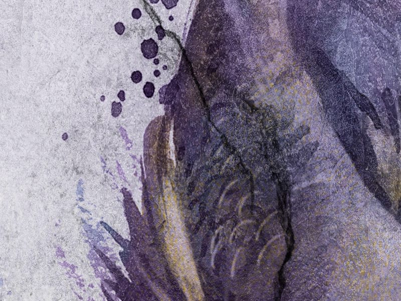 Fototapeta Lila Fisch fragment #2