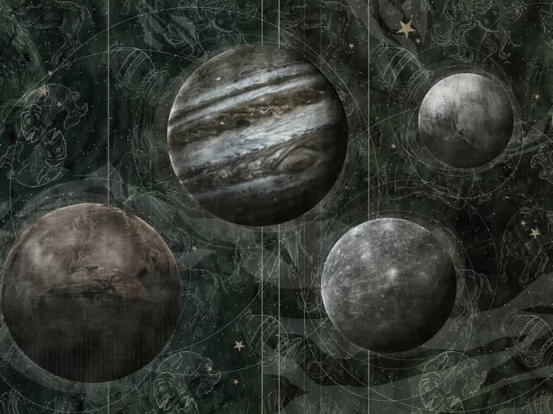 Fototapeta Große Planeten