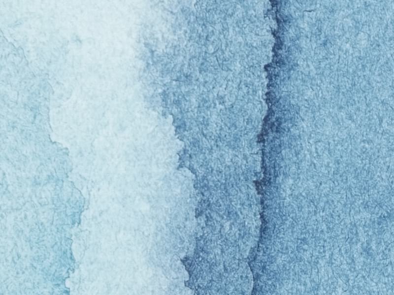 Fototapeta Hellblaues Aquarell fragment # 1